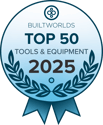 Top 50 Tools and Equipment Badge 2025