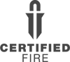 Certified Fire logo