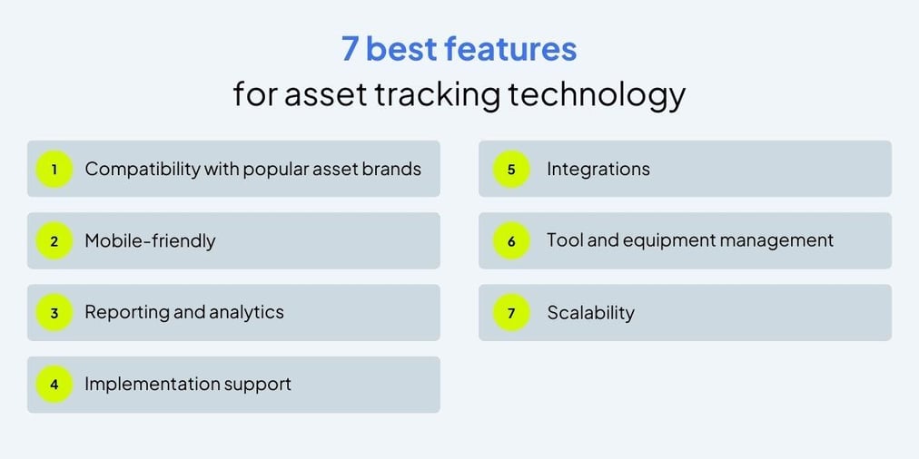 7 best features to track tools and equipment