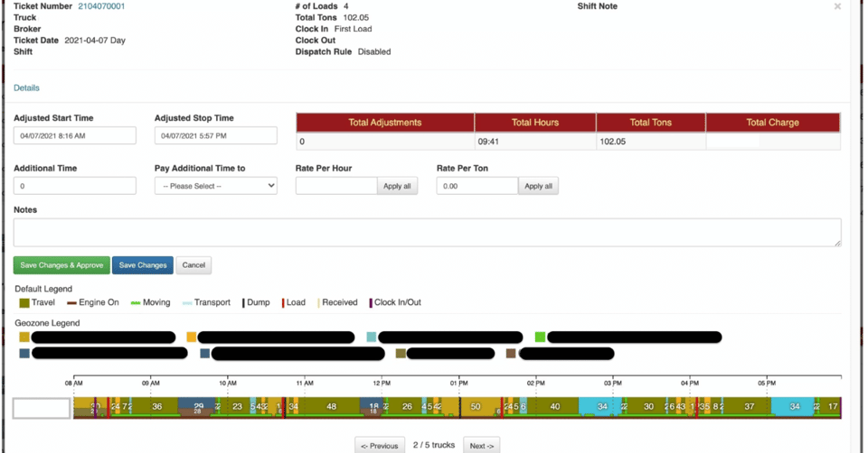 Barrett Paving Manages Trucking Efficiently With Virtual Shift Tickets
