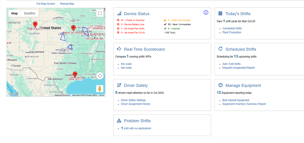 FleetWatcher Dashboard