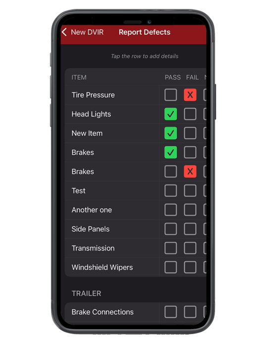 Inspection Report Checklist Product Shot