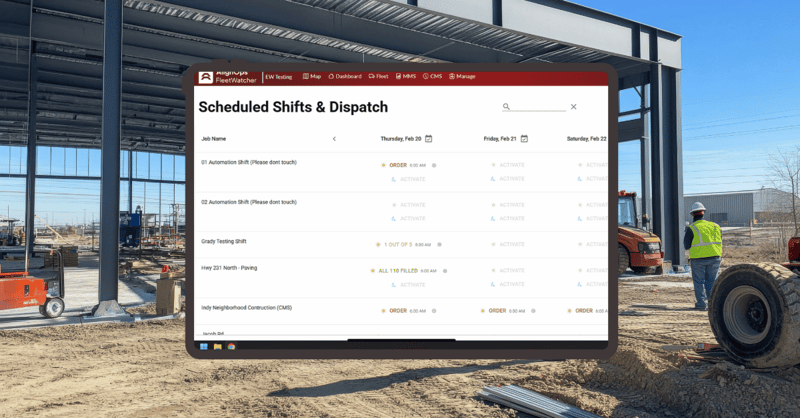 Introducing the New FleetWatcher Dispatch Experience