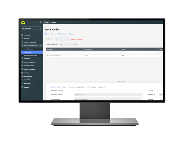 alignops work order desktop