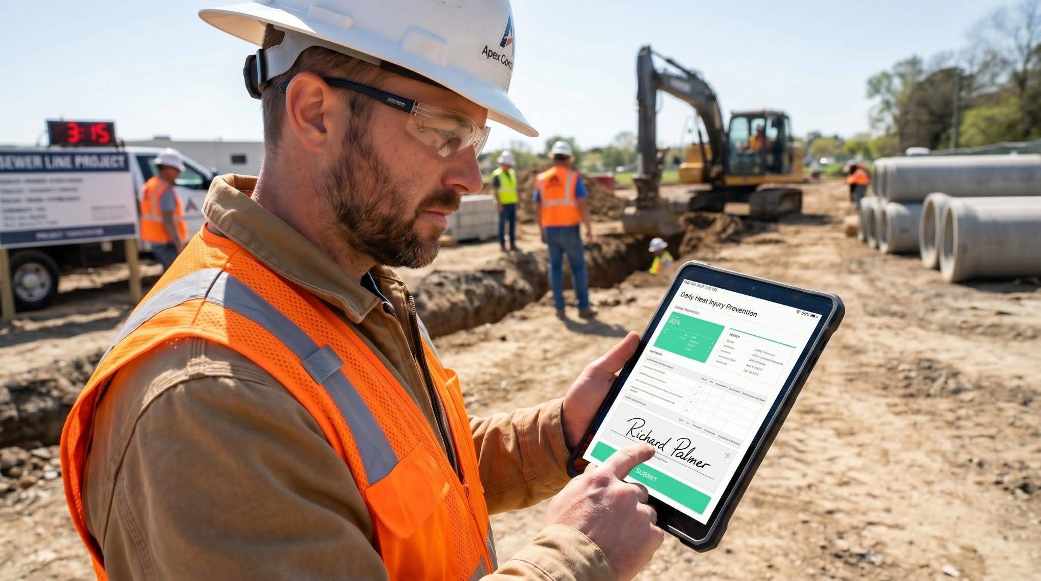 heat specific jobsite inspections