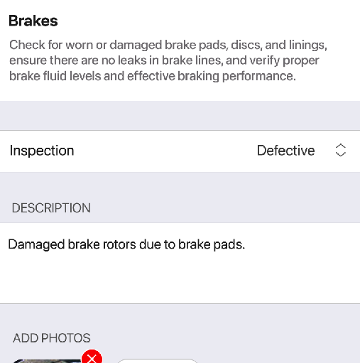 FleetWatcher inspection report