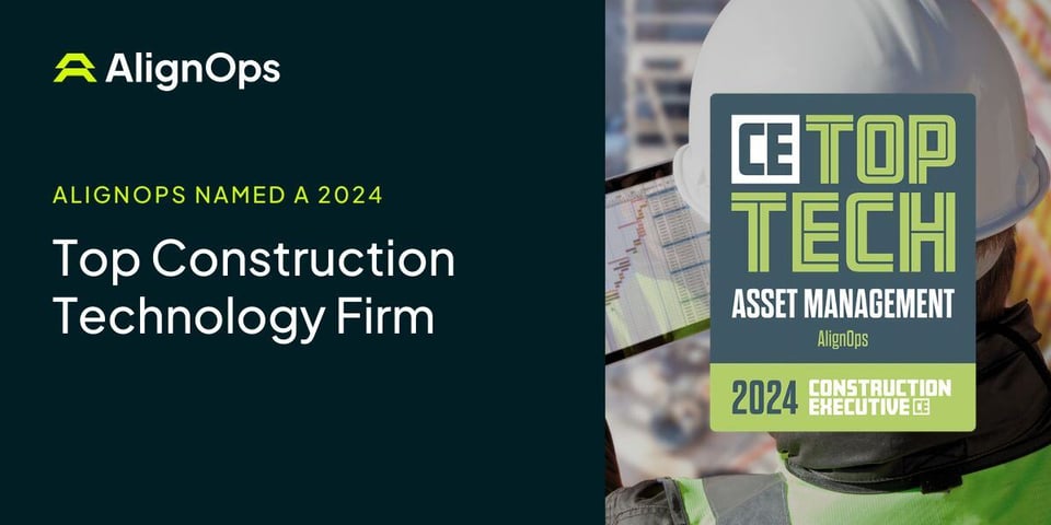 AlignOps Named a Top Construction Technology Firm in 2024
