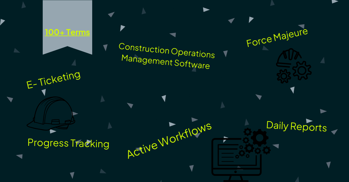 Construction Software Terms 