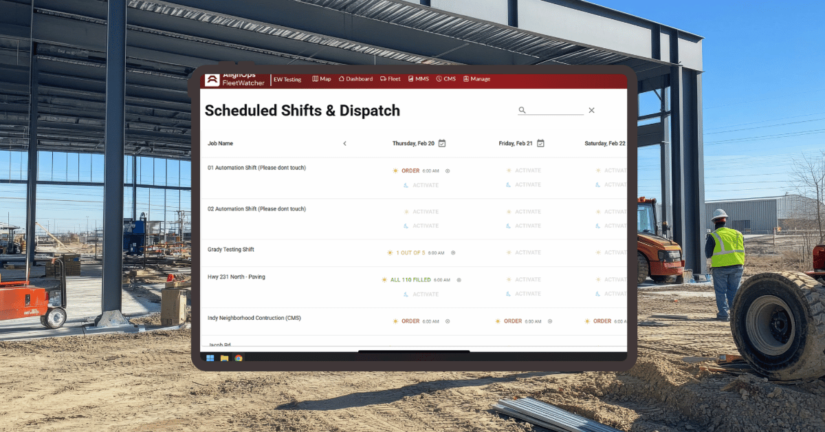 Introducing the New FleetWatcher Dispatch Experience
