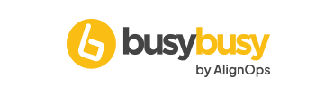 busybusy by AlignOps logo